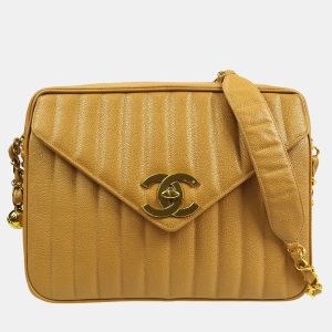Chanel Beige Calfskin Mademoiselle Shoulder Bag, Shoulder Bags - Luxury Closet catalog