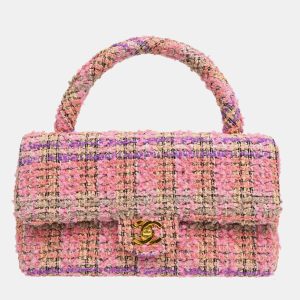 Chanel Pink Tweed Top Handle Handbag, Satchels - Luxury Closet catalog