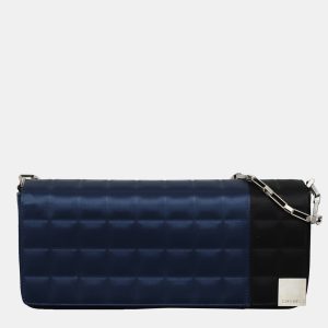 Chanel Blue Quilted Satin Vintage Chocolate Flap Bag, Shoulder Bags - Luxury Closet catalog
