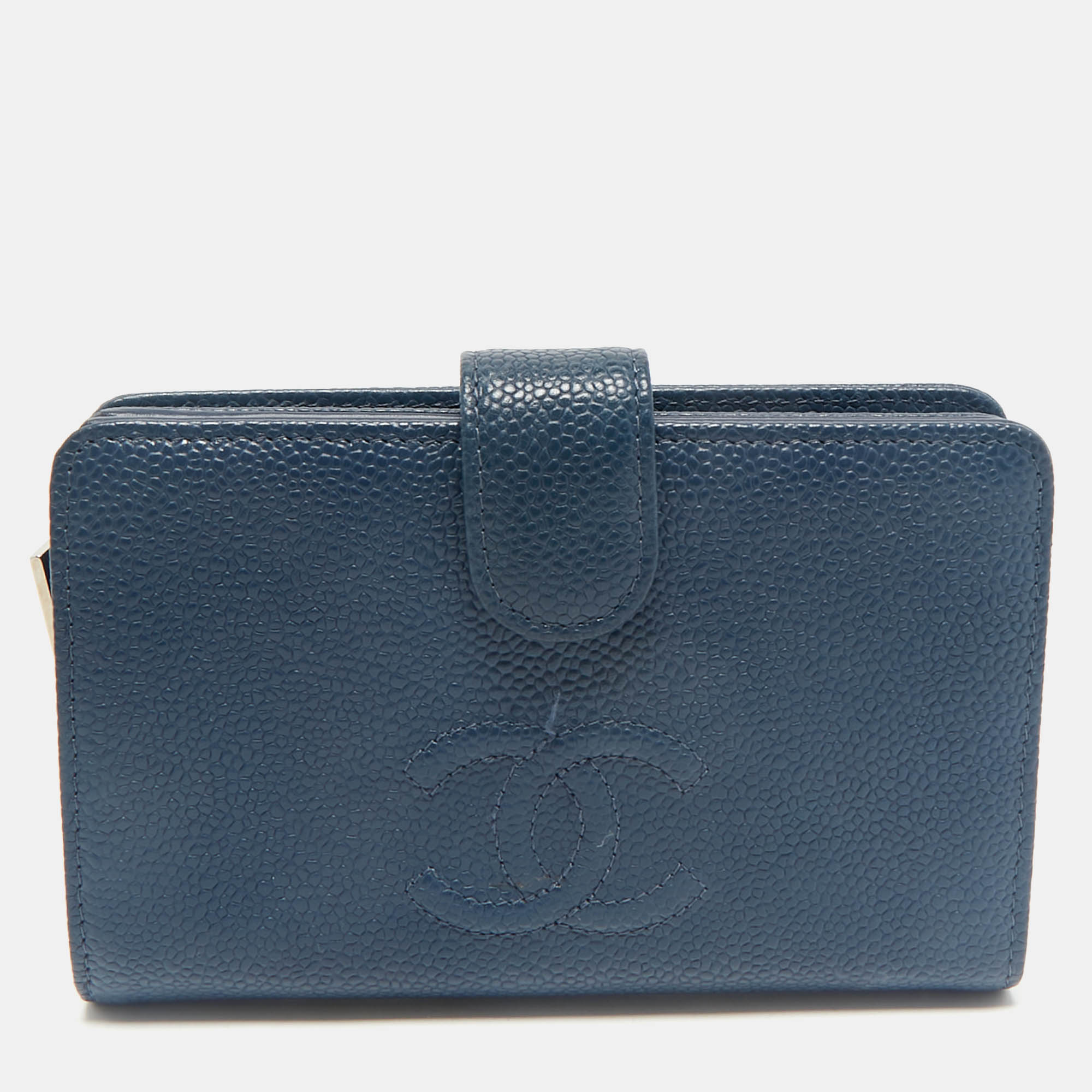 Chanel Blue Caviar Leather French Wallet, Wallets & Money Clips - Luxury Closet catalog
