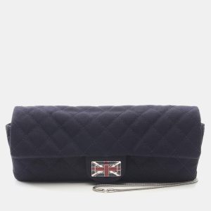Chanel Navy Fabric Union Jack Shoulder Bag, Handbags - Luxury Closet catalog