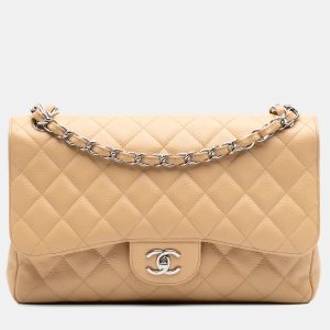 Chanel Jumbo Classic Caviar Double Flap Bag, Shoulder Bags - Luxury Closet catalog