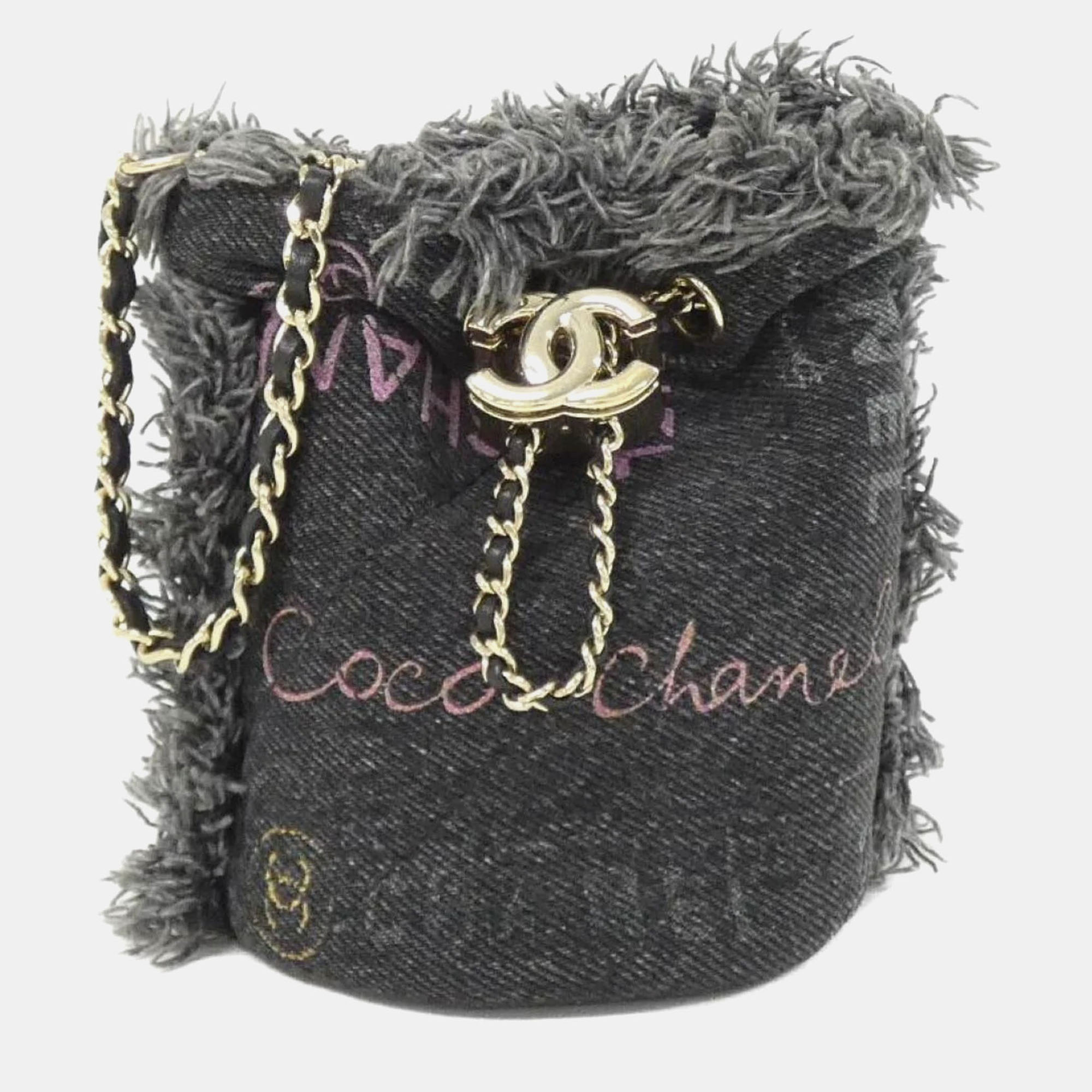 Chanel Denim Mood Bucket Shoulder Bag, Handbags - Luxury Closet catalog
