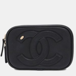 Chanel CC Logo Black Lambskin Crossbody Bag, Handbags - Luxury Closet catalog