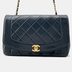 Chanel Diana Chain Black Lambskin Shoulder Bag, Handbags - Luxury Closet catalog
