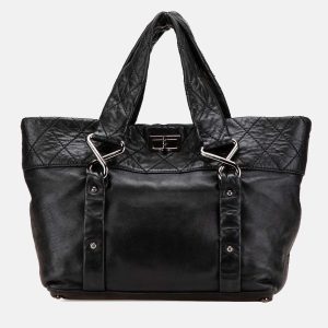Chanel Black Small Reissue Lambskin 8 Knots Tote, Tote Handbags - Luxury Closet catalog