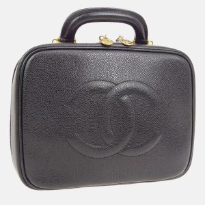 Chanel Black Calfskin Timeless Vanity Handbag, Satchels - Luxury Closet catalog