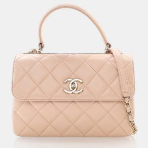 Chanel Trendy CC Small Pink Lambskin Shoulder Bag, Satchels - Luxury Closet catalog
