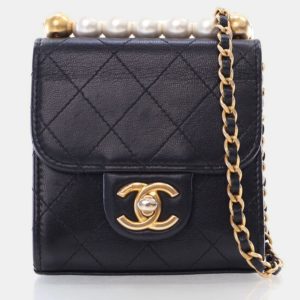 Chanel Chic Pearl Black Goatskin Clutch Bag, Clutches & Special Occasion Bags - Luxury Closet catalog