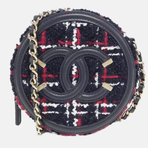Chanel Round Multicolor Tweed Shoulder Bag, Handbags - Luxury Closet catalog
