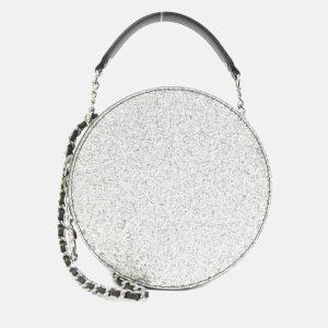 Chanel Round CC Patent Leather Glitter Shoulder Bag, Shoulder Bags - Luxury Closet catalog