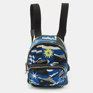 Chanel Blue/Black Canvas Cruise Line Backpack, Backpacks - Luxury Closet catalog