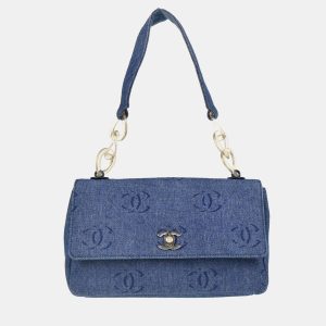 Chanel CC Blue Denim Shoulder Bag, Handbags - Luxury Closet catalog