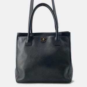 Chanel Executive Black Leather Tote Bag, Tote Handbags - Luxury Closet catalog