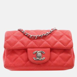 Chanel Classic Single Flap Mini Pink Caviar Bag, Handbags - Luxury Closet catalog