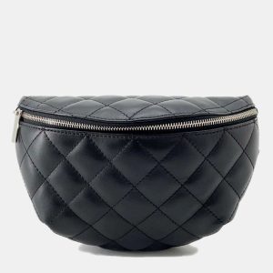 Chanel Black Lambskin Quilted Waist Belt Bag, Handbags - Luxury Closet catalog