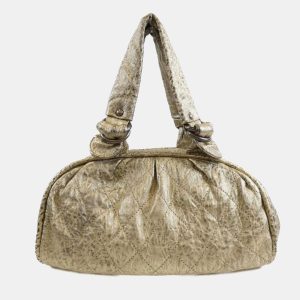 Chanel Gold Handbag, Satchels - Luxury Closet catalog
