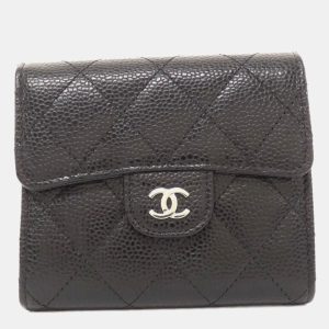 Chanel Classic Black Leather Wallet, Wallets & Money Clips - Luxury Closet catalog