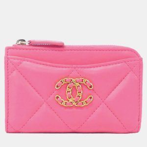 Chanel 19 Line Business Card Holder Case, Wallets & Money Clips - Luxury Closet catalog
