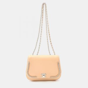 Chanel Braided Chic Beige Leather Flap Shoulder Bag, Handbags - Luxury Closet catalog