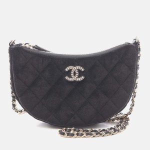 Chanel CC Black Fabric Hobo Bag, Handbags - Luxury Closet catalog