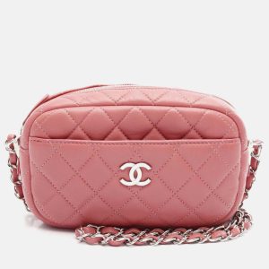 Chanel CC Pink Lambskin Camera Bag, Handbags - Luxury Closet catalog