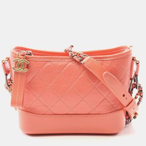 Chanel Gabrielle Small Orange Leather Hobo Bag, Handbags - Luxury Closet catalog