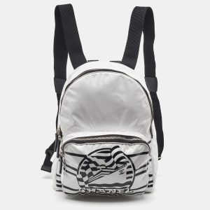 Chanel White Vinyl La Pausa Bay Backpack, Backpacks - Luxury Closet catalog