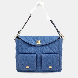Chanel Blue Denim Hobo Bag, Handbags - Luxury Closet catalog