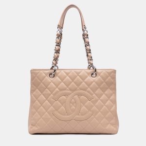 Chanel Brown Caviar Grand Shopping Tote, Tote Handbags - Luxury Closet catalog