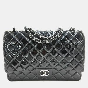 Chanel Classic Maxi Quilted Patent Leather Flap Bag, Handbags - Luxury Closet catalog