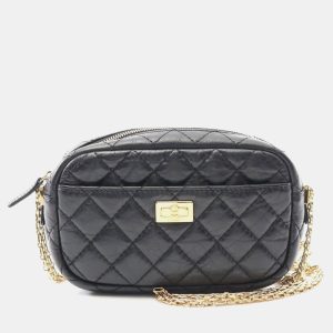 Chanel Chevron V-Stitch Black Calfskin Shoulder Bag, Handbags - Luxury Closet catalog