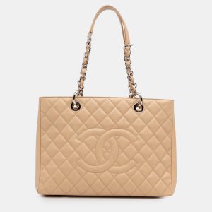 Chanel Brown Caviar Grand Shopping Tote, Tote Handbags - Luxury Closet catalog