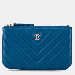 Chanel Chevron Lambskin O Case Pouch, Wallets & Money Clips - Luxury Closet catalog