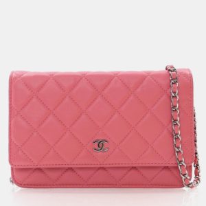 Chanel Pink Lambskin Wallet On Chain, Wallets & Money Clips - Luxury Closet catalog