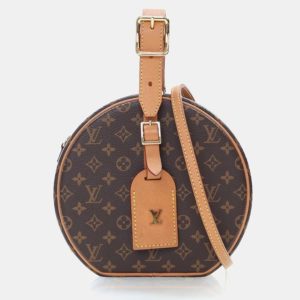 Louis Vuitton Petite Boite Chapeau Monogram Canvas Crossbody Bag, Handbags - Luxury Closet catalog