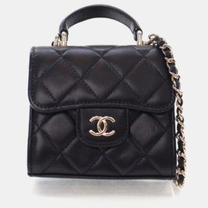 Chanel Coin Purse Flap Mini Black Lambskin Wallet, Handbags - Luxury Closet catalog