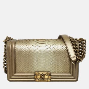 Chanel Python Old Medium Boy Bag, Shoulder Bags - Luxury Closet catalog
