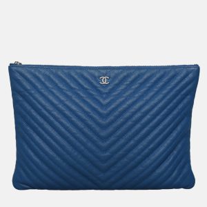 Chanel Chevron O Case Pouch, Wallets & Money Clips - Luxury Closet catalog