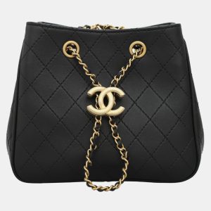 Chanel Calfskin Egyptian Amulet Drawstring Bucket Bag, Handbags - Luxury Closet catalog