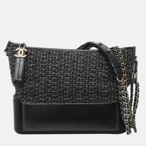Chanel Tweed Calfskin Medium Gabrielle Hobo Bag, Shoulder Bags - Luxury Closet catalog