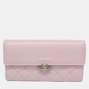 Chanel Gusset Flap Pink Leather Wallet, Wallets & Money Clips - Luxury Closet catalog