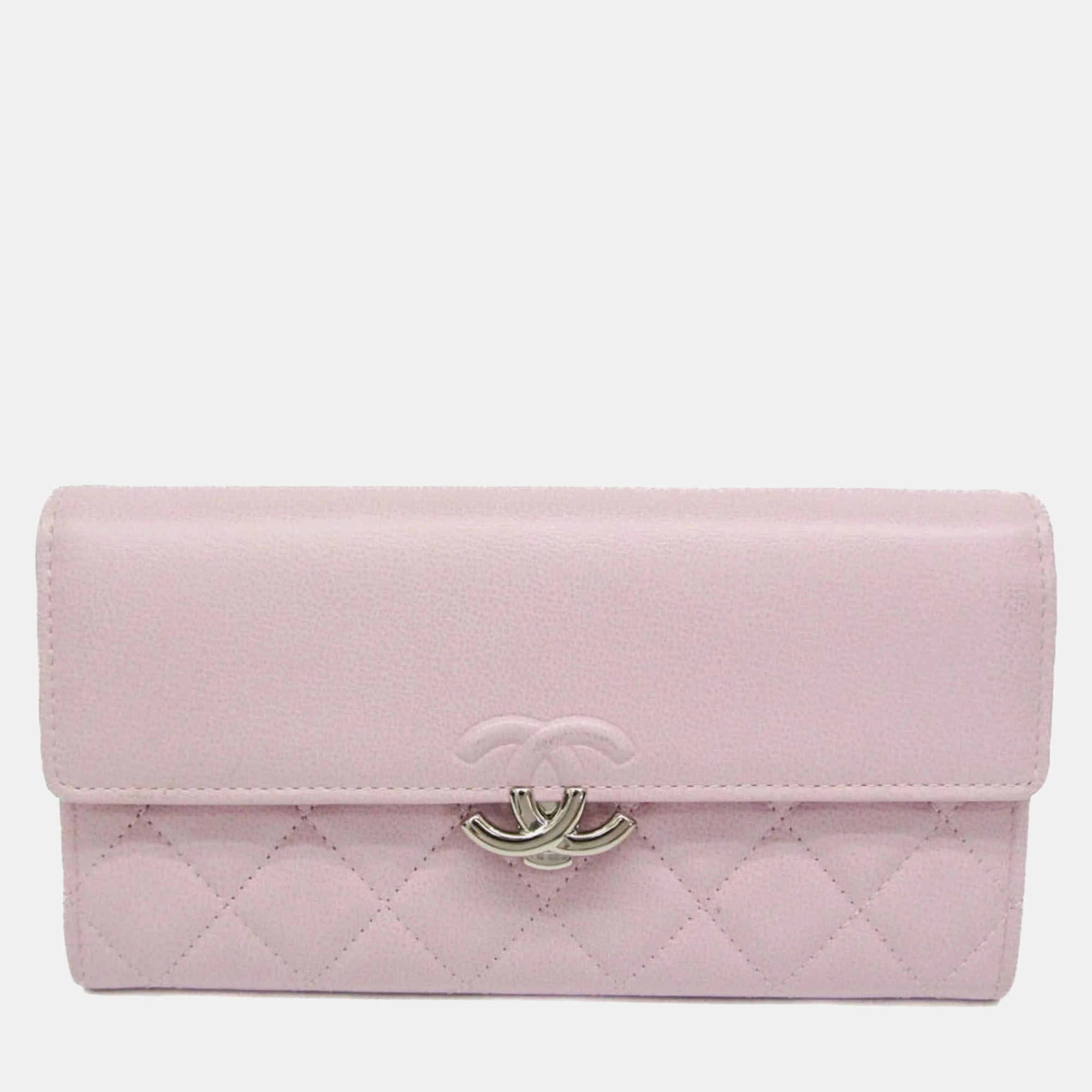 Chanel Gusset Flap Pink Leather Wallet, Wallets & Money Clips - Luxury Closet catalog