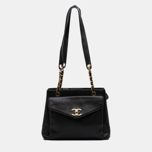 Chanel Black CC Caviar Shoulder Bag, Shoulder Bags - Luxury Closet catalog