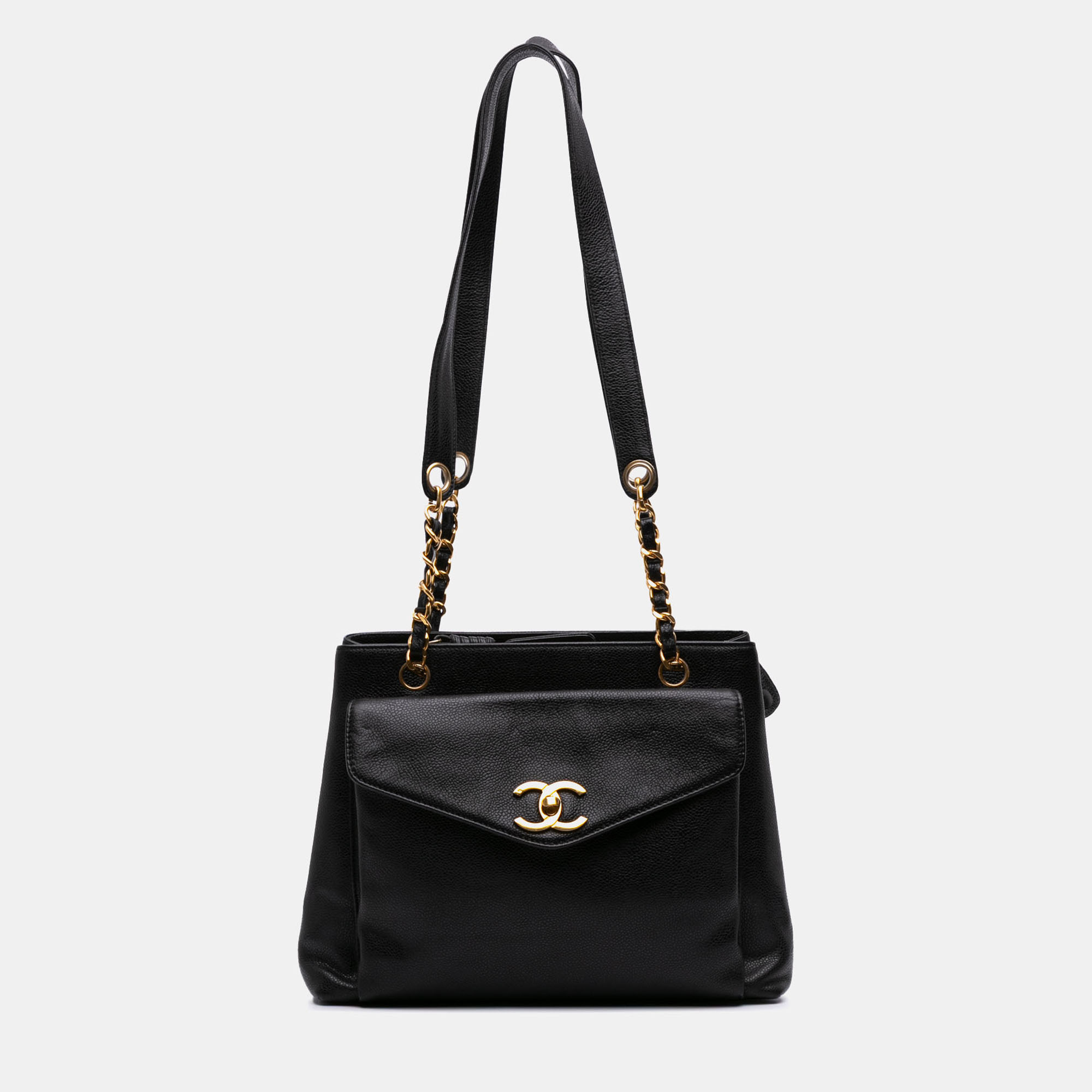 Chanel Black CC Caviar Shoulder Bag, Shoulder Bags - Luxury Closet catalog