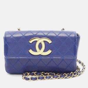 Chanel Matelasse Blue Lambskin Shoulder Bag, Handbags - Luxury Closet catalog
