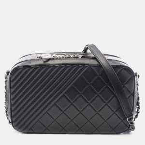 Chanel Boy Black Lambskin Leather Camera Bag, Handbags - Luxury Closet catalog