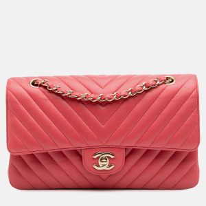 Chanel Classic Double Flap Medium Chevron Lambskin Shoulder Bag, Handbags - Luxury Closet catalog