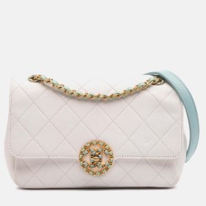 Chanel Single Flap Quilted Calfskin CC Shoulder Bag, Handbags - Luxury Closet catalog