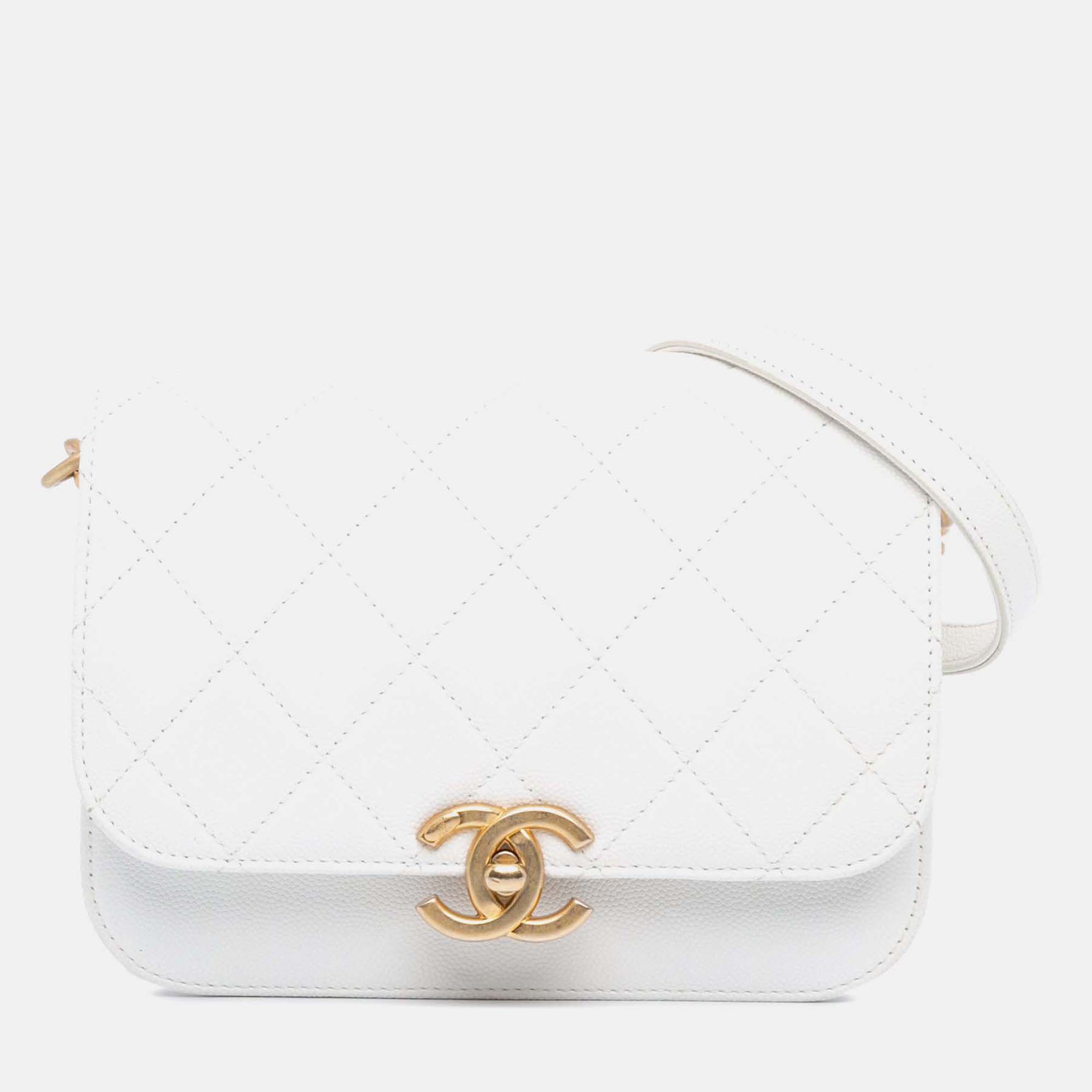 Chanel CC Flap Crossbody Quilted Caviar Bag, Handbags - Luxury Closet catalog